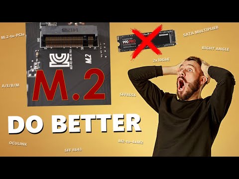 Do MORE with Your M.2 Slots - GREAT M.2 Adapters!