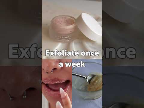 simple lip care ✨ #7dayglowup #skincare #aestheticvibes #skincareroutine #foryou #skincaretip