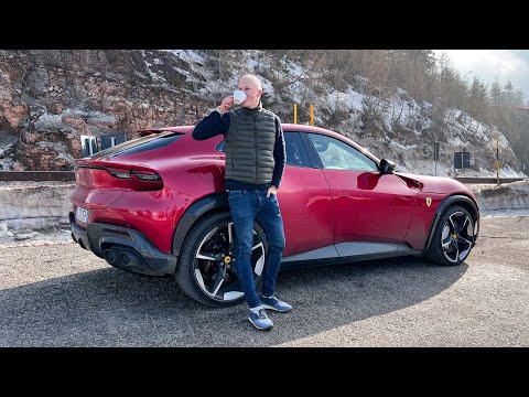 Getting Coffee In The NEW Ferrari Purosangue!