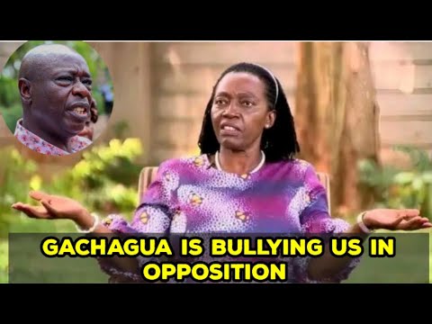 Martha Karua Decamps From United Opposition Because of Gachagua 
