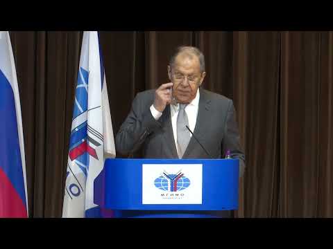 Выступление и ответы на вопросы С.В.Лаврова в МГИМО, Москва, 8 сентября 2025 года