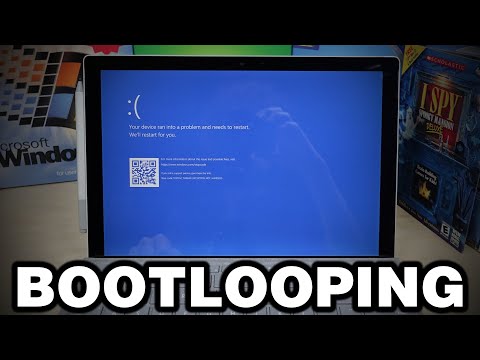 Fixing A Bootlooping Surface Pro 6