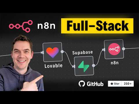 Watch Me Build + Ship a COMPLEX Web App (Lovable + n8n)