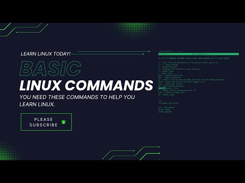 Basic Linux Server commands for new users starting out in Linux in 2026  LEARN LINUX BASICS TODAY!