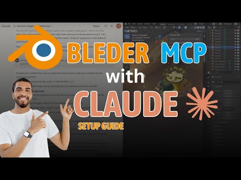 Create blender 3d scenes with Claude AI | Blender MCP Setup Instructions