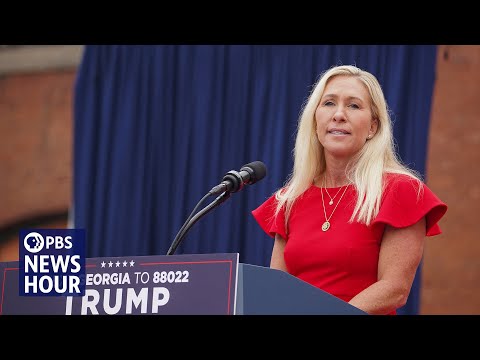 Marjorie Taylor Greene speaks out about President Trump as she prepares to leave Congress