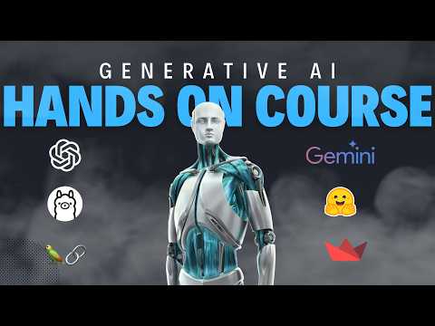 Generative AI Hands-on Course – OpenAI, Gemini Pro, Llama 3, Ollama, Langchain, RAG & More