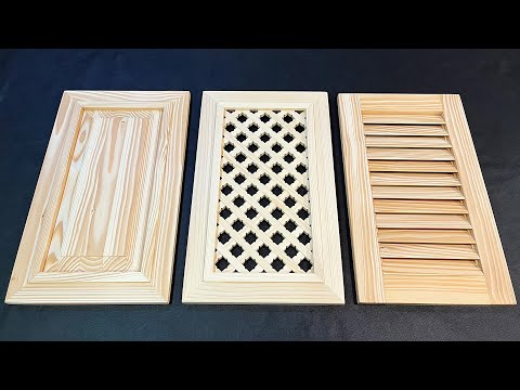 Making Wooden Cabinet Doors Woodworking DiyPart 2