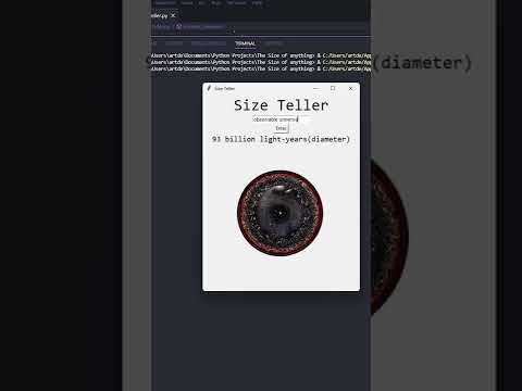 This program tells you the size of ANYTHING! #shorts