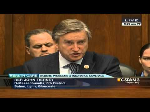 Rep. Tierney Questions Chao - OGR Hearing 11.13.13