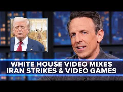 The White House Posts Video of Iran Strikes Mixed with Video Game Footage