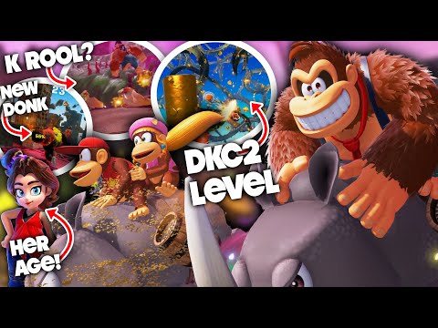 Every NEW Detail You MISSED in the Donkey Kong Bananza Direct!