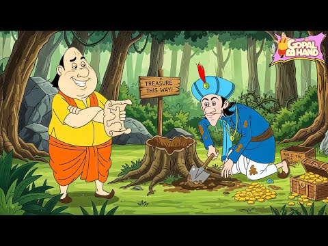 "গল্প চুরি | Mantri Gone In Search of Gupt Dhan | Gopal Bhand