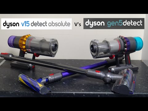 Dyson Gen5 Detect Absolute v Dyson V15 Detect Absolute