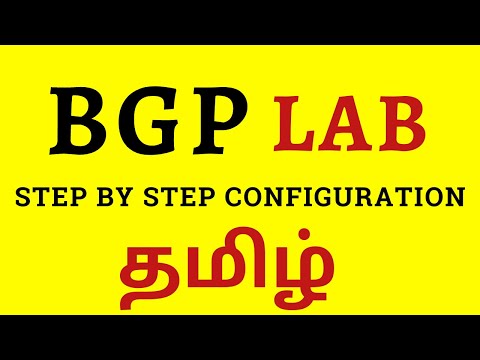 BGP Configuration Explained in Tamil || Understanding BGP Neighbors | Border Gateway Protocol - CCNA