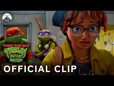 The Ninja Turtles Find Out April’s High School Nickname 🤢 | TMNT: Mutant Mayhem