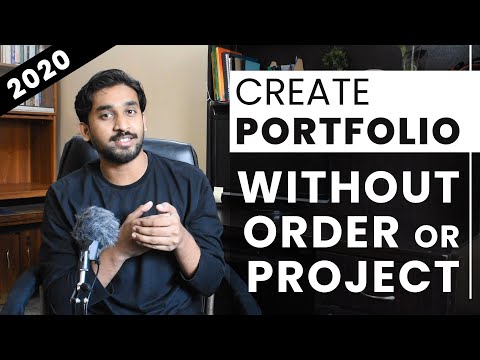How to Create Portfolio Without Orders/Projects/Past Clients [Hindi/Urdu] | Farhan Aqeel