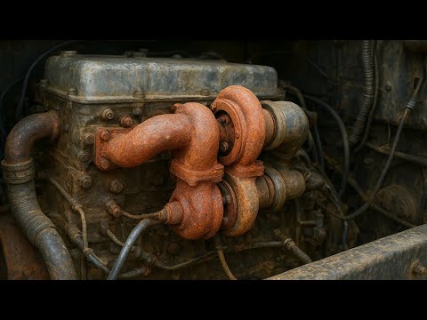 Bringing Life Back to a Forgotten Diesel Engine // Classic Truck Engine Restoration