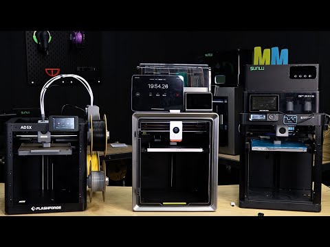 Which 3D Printer Takes the Win? Head to Head Comparison | AD5X vs Kobra S1 vs P1P