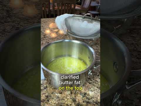 Clarified Butter The Correct Way | Simple, Easy And Delicious @TheFoodShop45