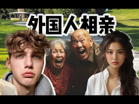 外国小鲜肉坐智驾勇闯上海相亲角！真香的竟然是TA……