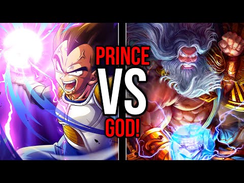 Vegeta vs The Greek Gods is Not Fair! | Dragon Ball vs Mythology