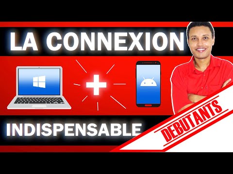 COMMENT CONNECTER LE TÉLÉPHONE À L'ORDINATEUR ? (COURS INFORMATIQUE DEBUTANT)