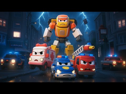 Thereβs a Huge Storm! Help, Super Robot & Rescue Team! π©οΈ Robofuse