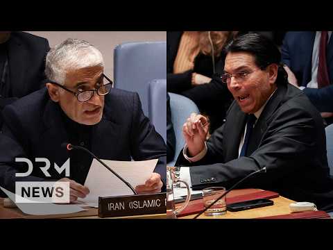 EXPLOSIVE UN DEBATE: Iran and Israel Envoys Fiercely Clash at Security Council Over Strikes | AC1N