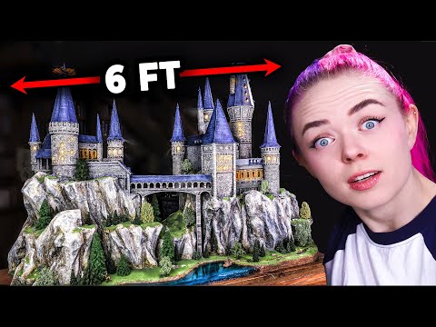 I Built a Giant Hogwarts inspired Wizard Castle