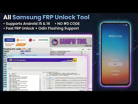 Samsung Android 15 &16  FRP Unlock – Free & Easy 2025 Method Using Odin (Full Step-by-Step Guide)