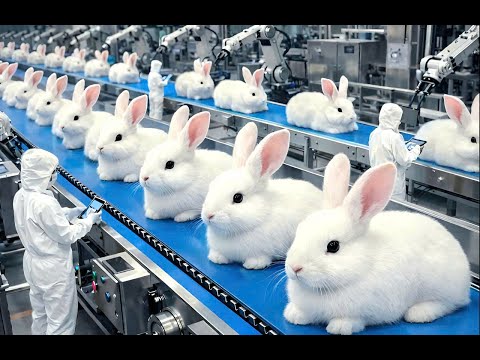 Inside the Rabbit Leather Factory: From Rabbit Fur to Luxury Jackets & Handbags (Full Process)