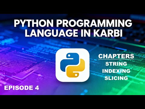 Python Programming Language in KARBI ep.4