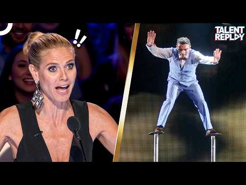 He Walked in Calmly… Then Broke the Laws of Gravity! | America's Got Talent