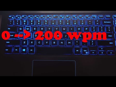 Everything you need to know to get from 0 to 200 WPM!