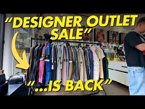 LONDON’ BIGGEST DESIGNER OUTLET SALE EVER... IS ABOUT TO KICK OFF!!!