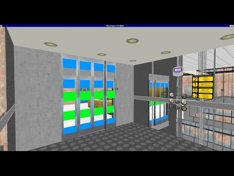 SKYSCRAPERSIM ALICANTE AIRPORT BUILDING SKYSCRAPER SIMULATOR - Trizocbs