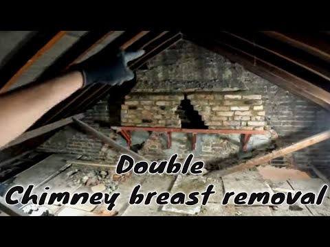 Chimney breast removal time lapse
