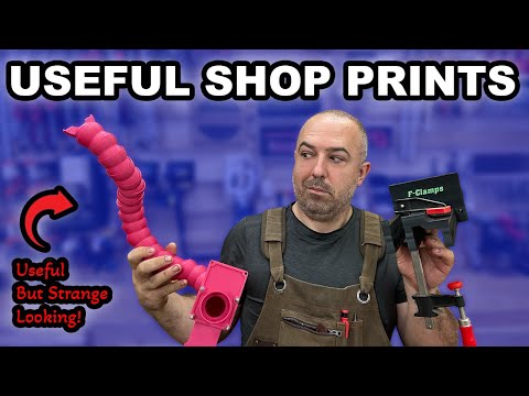 Wood Shop Accessories With The Creality Hi Combo 3D Printer