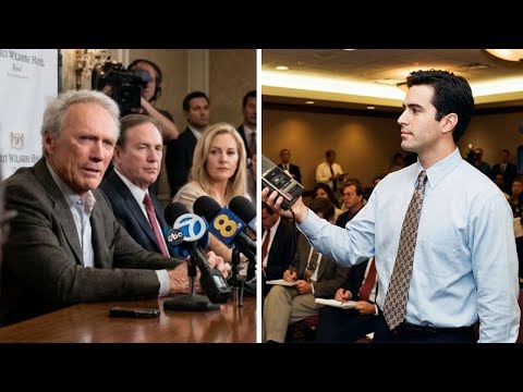 Young journalist asked Clint Eastwood insulting question — what happened next SHOCKED the room