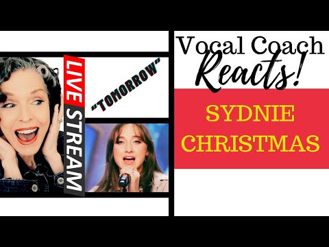 LIVE REACTION: Sydnie Christmas Audition "Tomorrow" BGT Golden Buzzer!