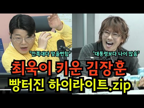 최욱이 키웠다는 김장훈 하이라이트