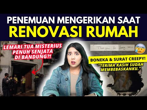 TEMUAN2 Paling MENGERIKAN saat RENOVASI RUMAH! 😰