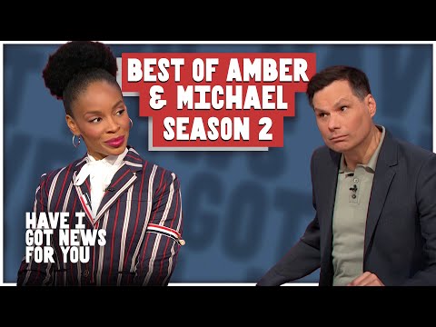 It's A Best of Amber & Michael Ian Black, Season 2! | Have I Got News For You US
