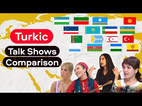 Turkic Languages TV Talk Shows Comparison