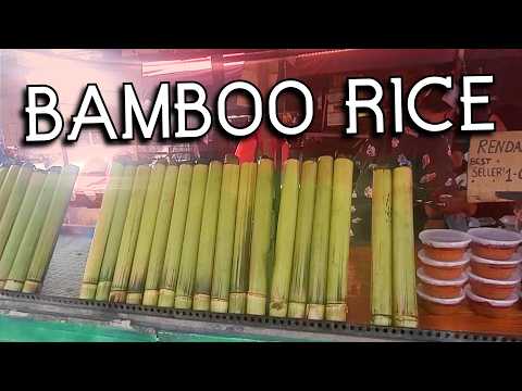 Cooking Rice in Bamboo is a Good Idea - LEMANG RICE