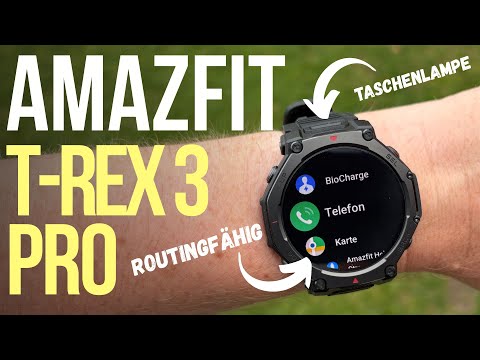 Amazfit T-Rex 3 Pro Review  Alle Neuerung zum Fenix 8 Konkurrenten!