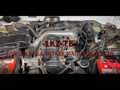 1KZ-TE EGR DELETE - TOYOTA PRADO, HILUX, SURF, 4RUNNER, HIACE