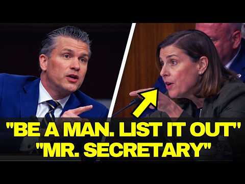 Senator Slotkin SHUTS DOWN Hegseth — “Be a Man. List It Out.”