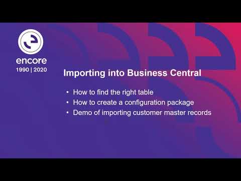 How to Easily Import Data into Dynamics 365 Business Central